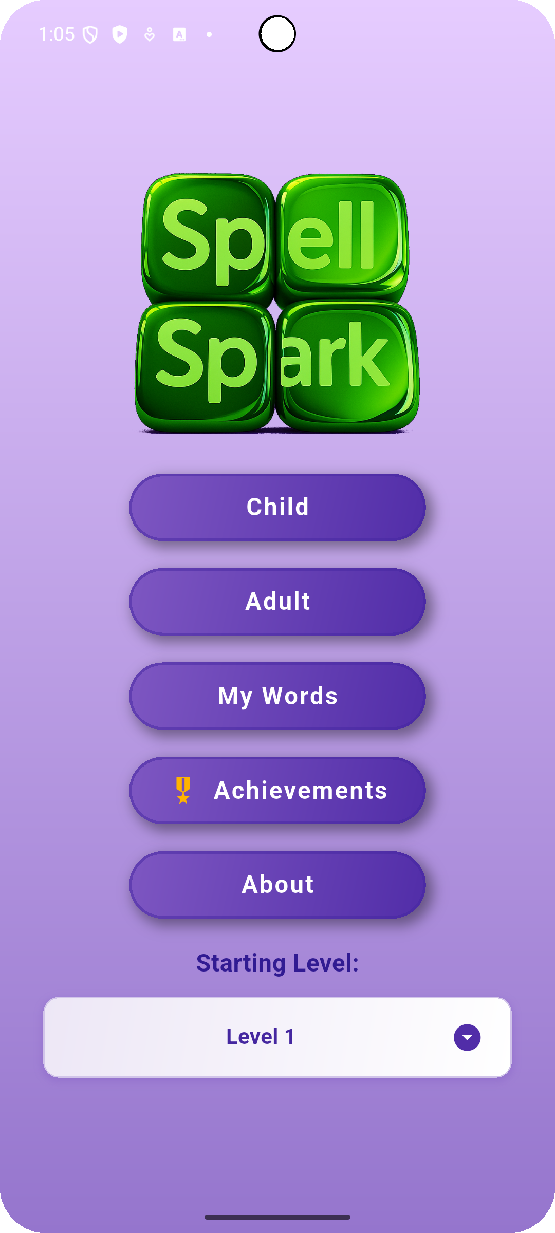 Spell Spark Screenshot